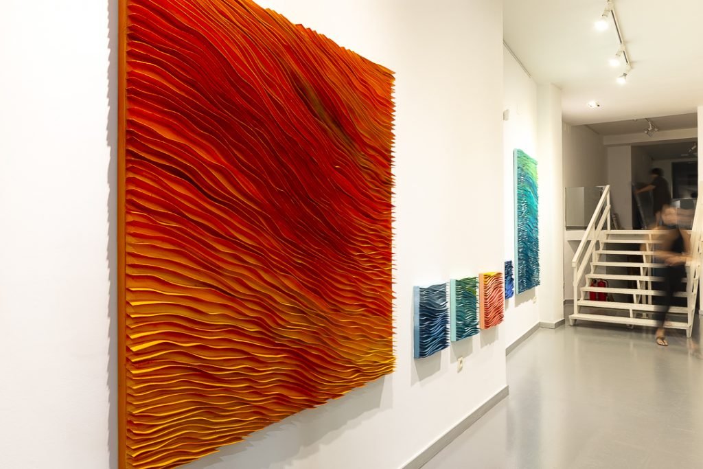 Vicente Gómez Pérez_El pliegue y el Límite_Montaje final_septiembre 2022_Alba Cabrera Gallery_5_WEB